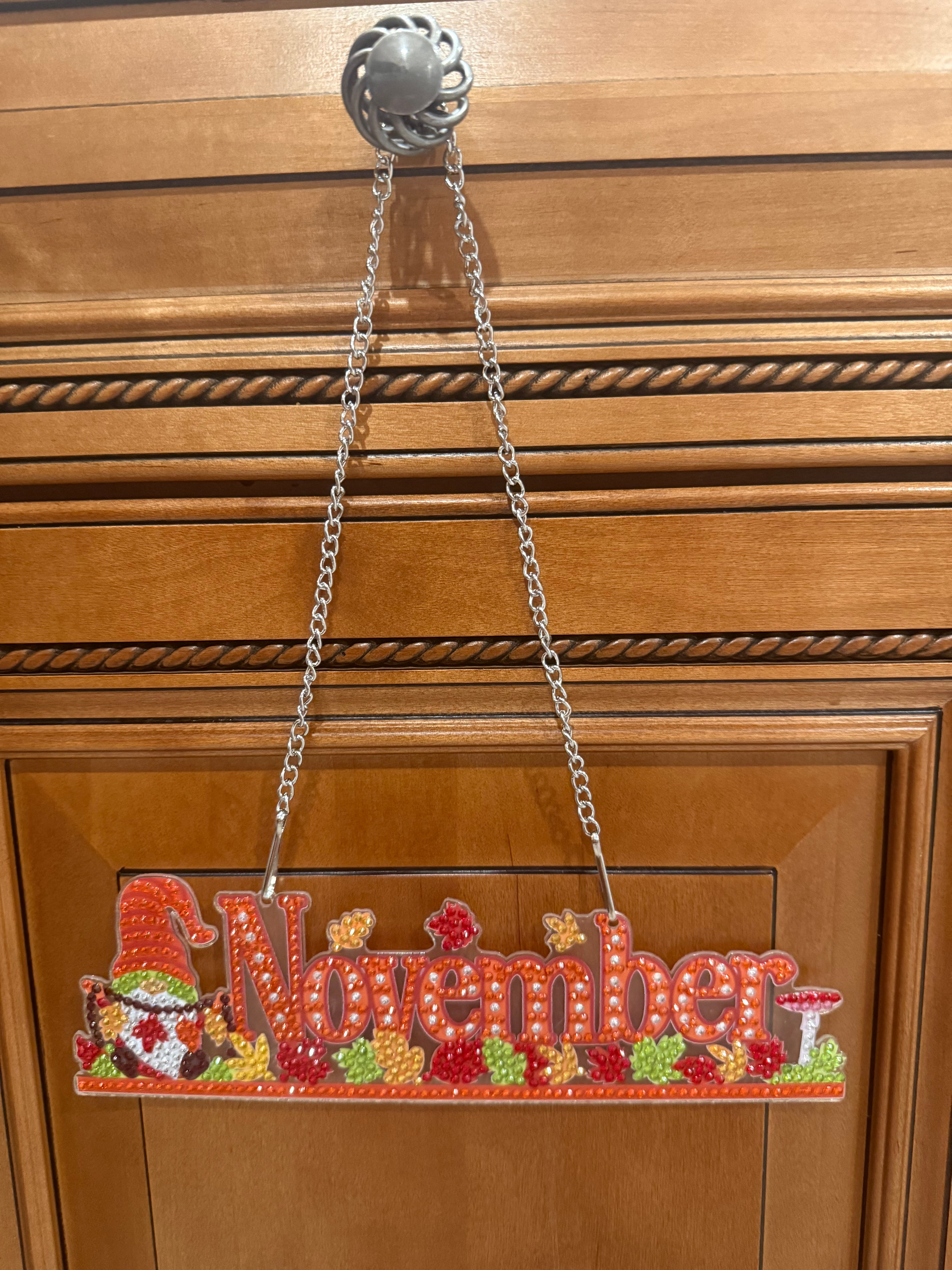 Season/Holiday Hanging Month decor